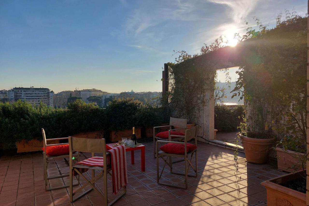 Beautiful Loft In Ponte Milvio With Terrace Apartment Roma Exterior foto