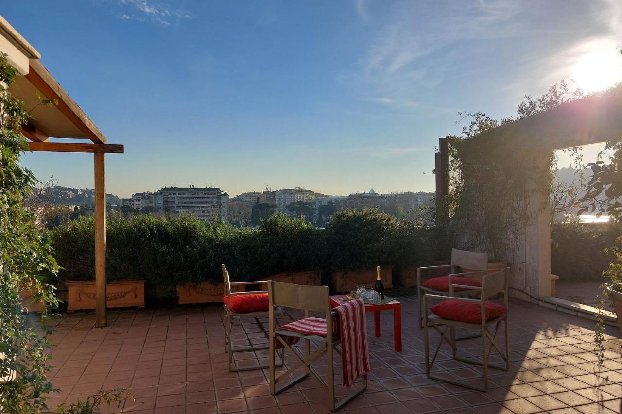 Beautiful Loft In Ponte Milvio With Terrace Apartment Roma Exterior foto