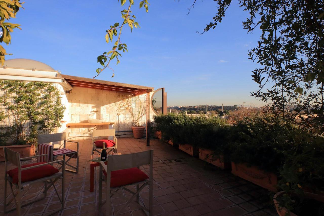 Beautiful Loft In Ponte Milvio With Terrace Apartment Roma Exterior foto