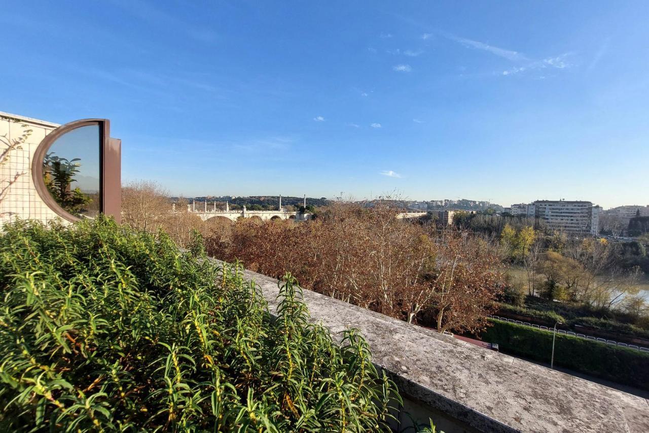 Beautiful Loft In Ponte Milvio With Terrace Apartment Roma Exterior foto