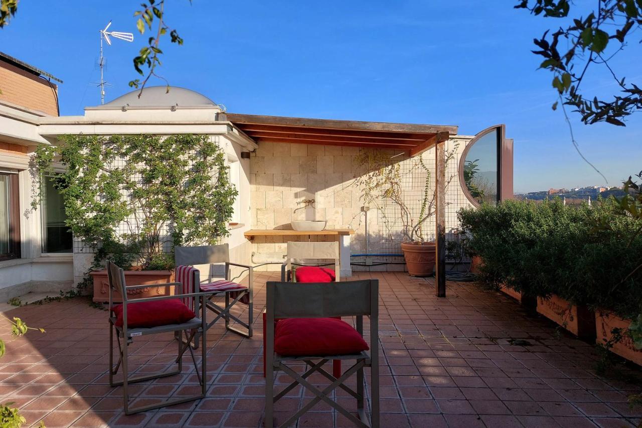 Beautiful Loft In Ponte Milvio With Terrace Apartment Roma Exterior foto