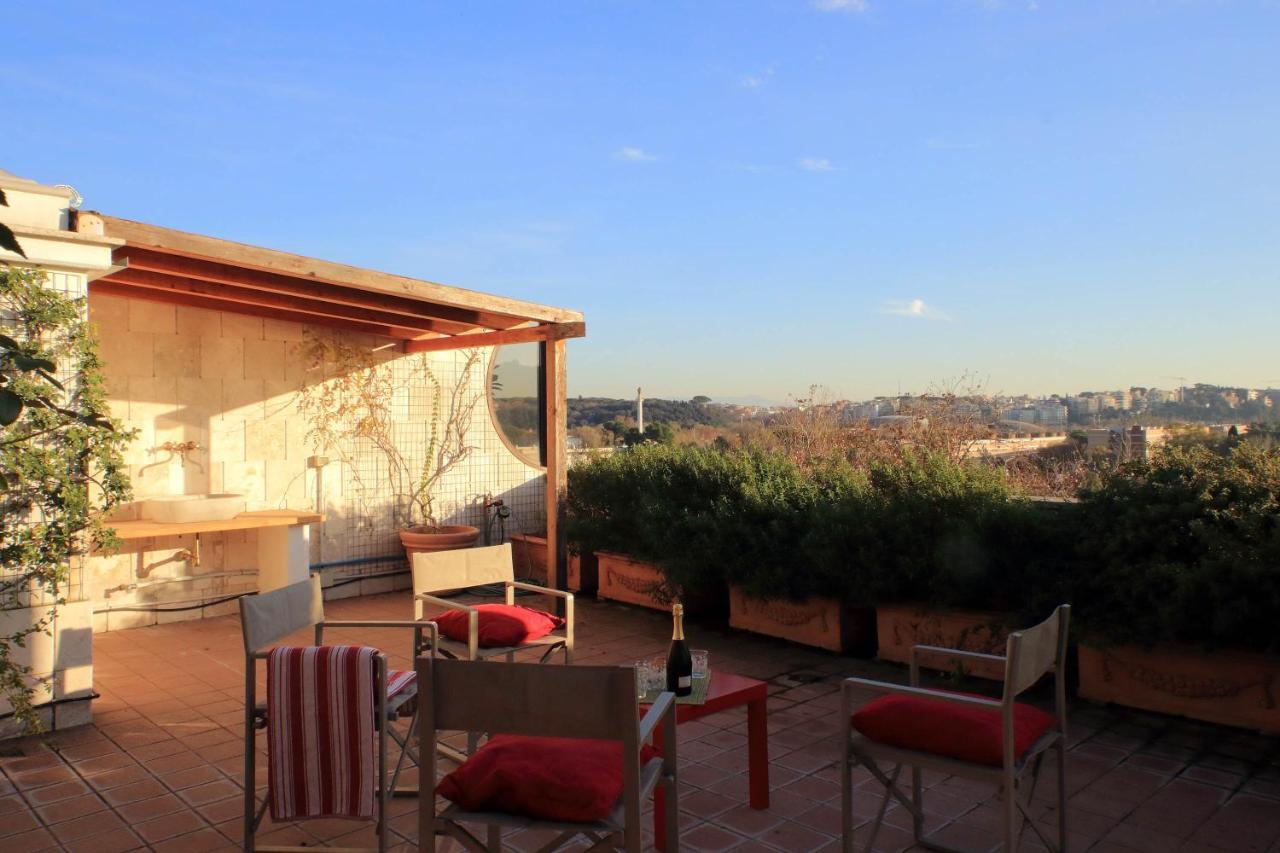 Beautiful Loft In Ponte Milvio With Terrace Apartment Roma Exterior foto