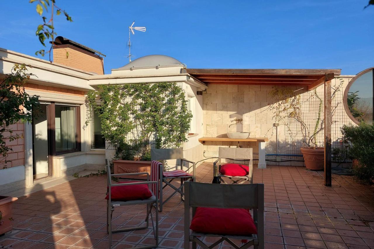 Beautiful Loft In Ponte Milvio With Terrace Apartment Roma Exterior foto