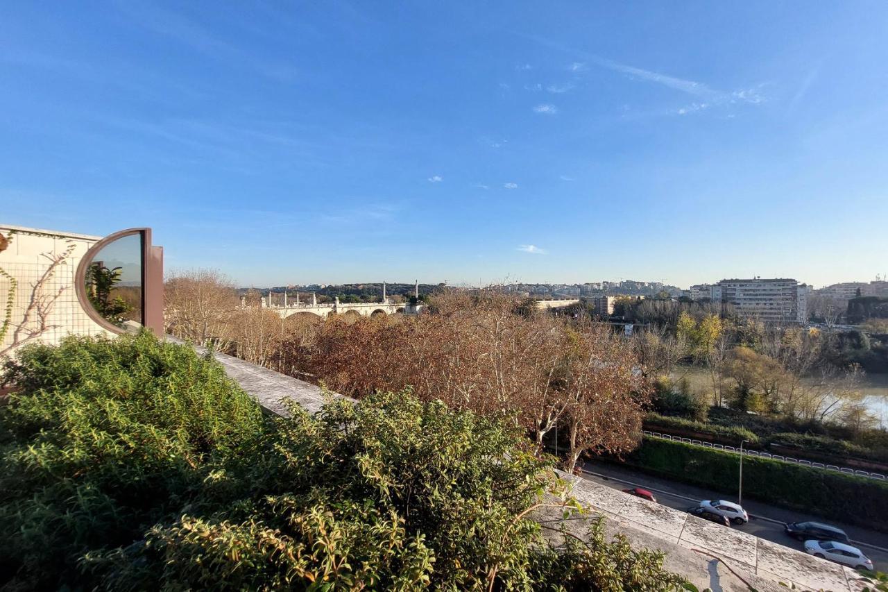 Beautiful Loft In Ponte Milvio With Terrace Apartment Roma Exterior foto