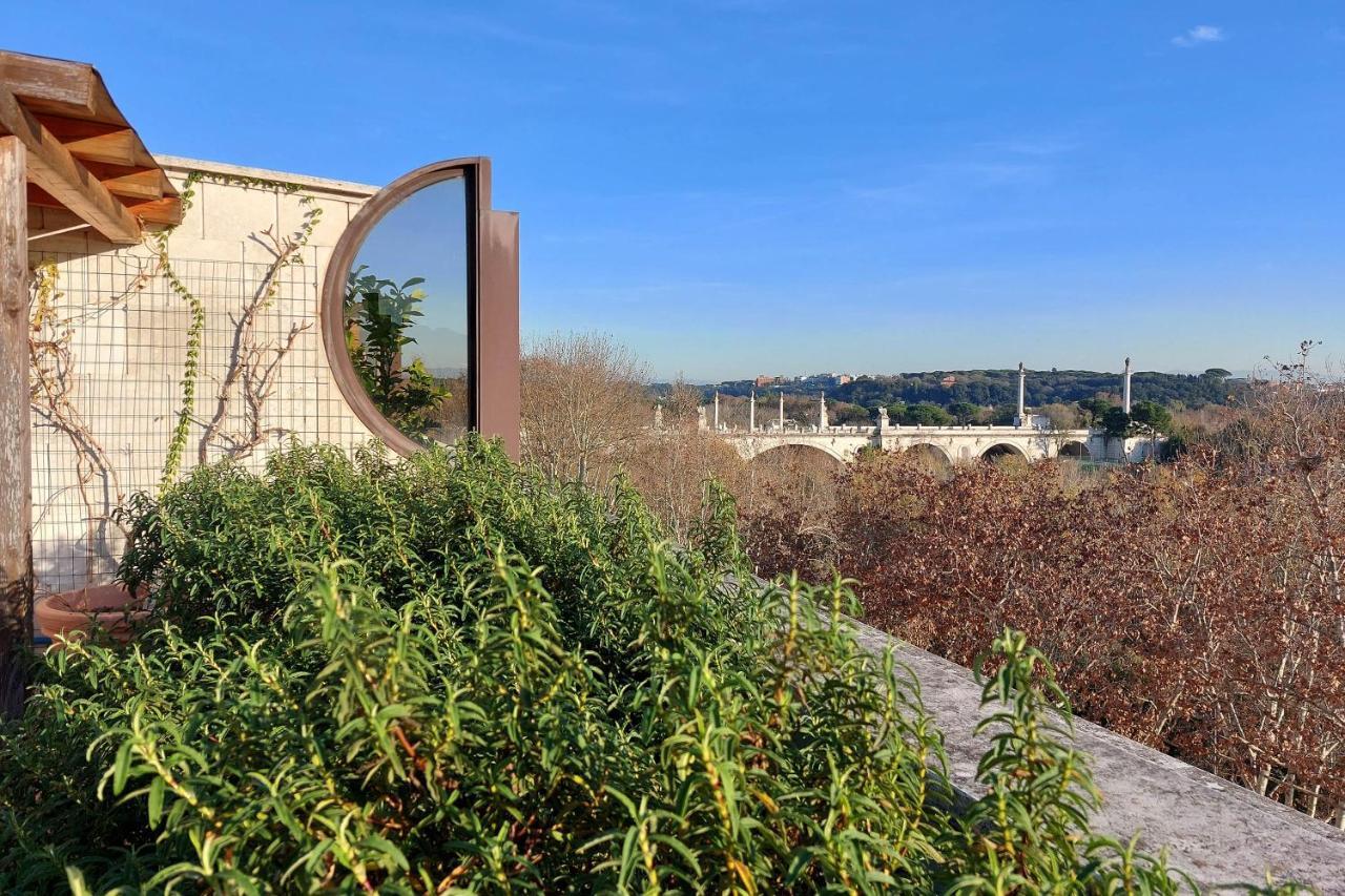 Beautiful Loft In Ponte Milvio With Terrace Apartment Roma Exterior foto