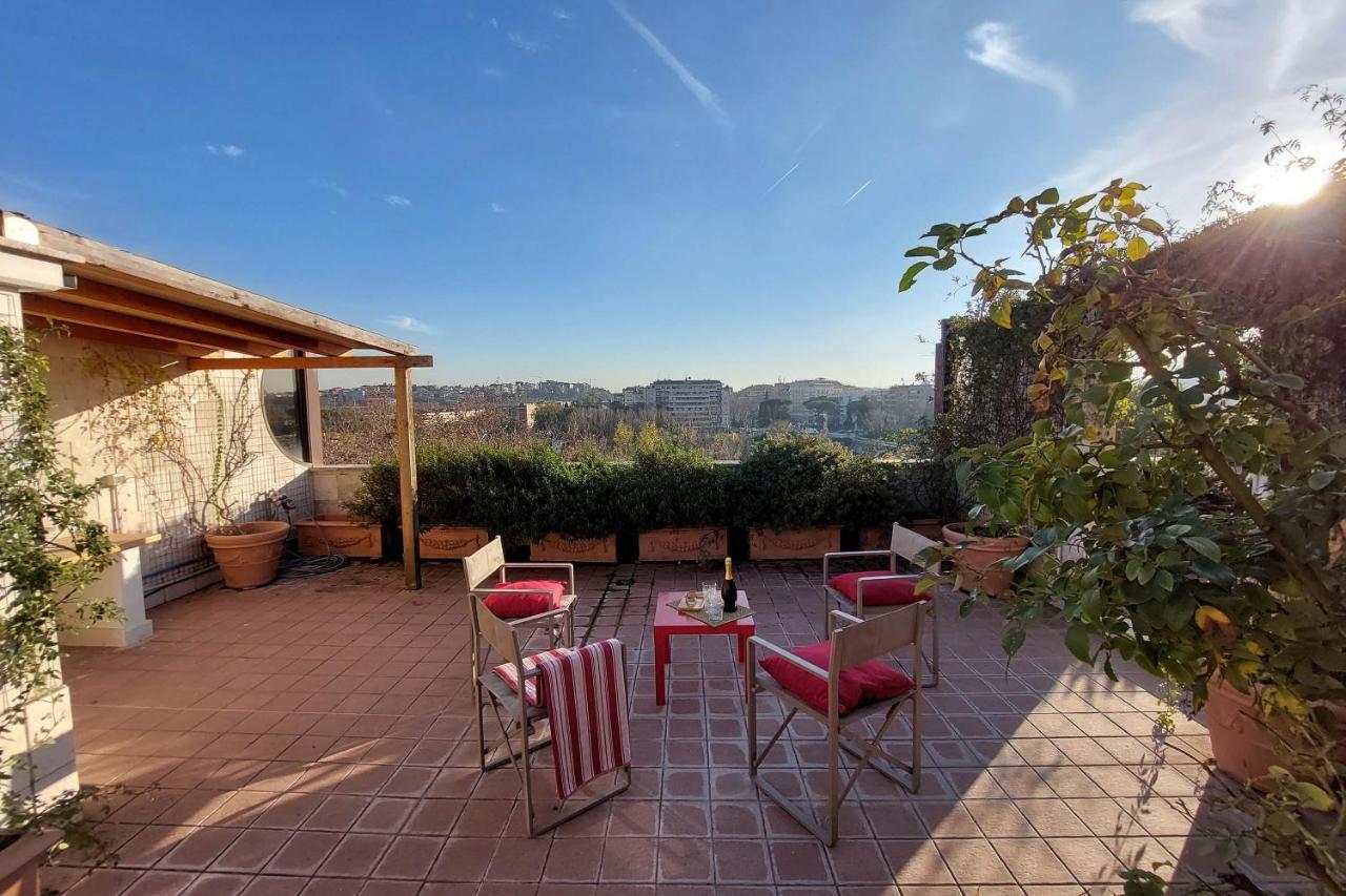 Beautiful Loft In Ponte Milvio With Terrace Apartment Roma Exterior foto
