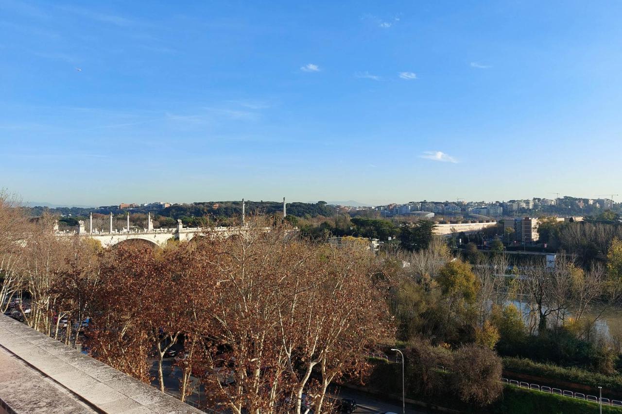 Beautiful Loft In Ponte Milvio With Terrace Apartment Roma Exterior foto