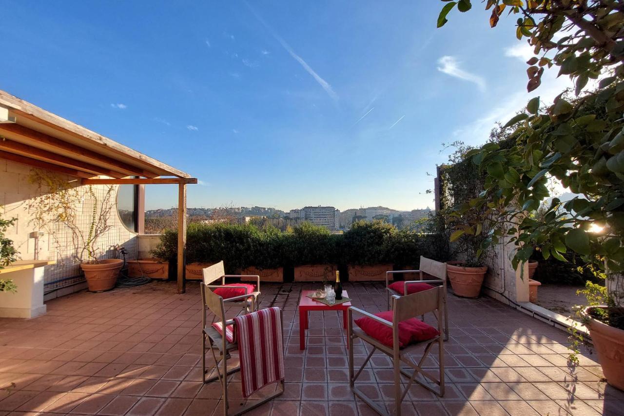 Beautiful Loft In Ponte Milvio With Terrace Apartment Roma Exterior foto